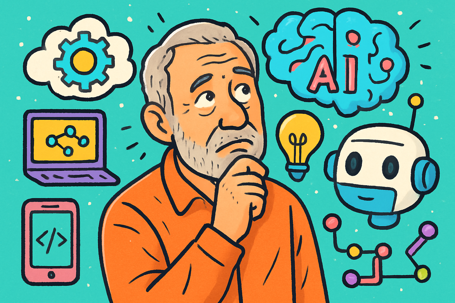 AI Thoughts From A Human Retired Thinker